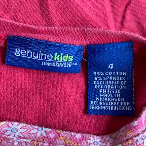 Gymboree Old  Navy 6 Pieces Bundle Girl Toddler Assorted Dress Shirts Size 4T - Picture 12 of 16